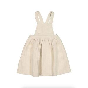 NWT! Fin and Vince Quilted Pinafore Size 8-9Y
